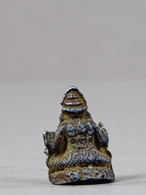 Lot 74 - ASIAN GANESHA SILVER 19TH CENTURY