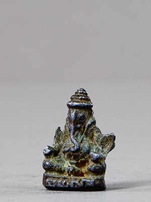 Lot 74 - ASIAN GANESHA SILVER 19TH CENTURY
