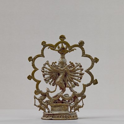 Lot 5 - DANCING SHIVA NATARAJA INDIA 18TH TO 19TH CENTURY