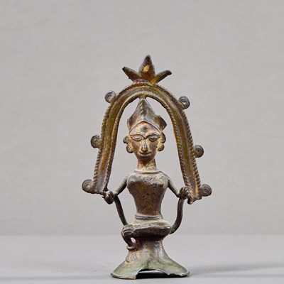 Lot 111 - SMALL INDIA BRONZE 19TH CENTURY