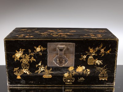 Lot 203 - LACQUER CHEST