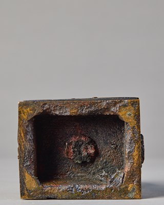 Lot 67 - SEATED BRONZE GANESHA THAILAND 19TH CENTURY