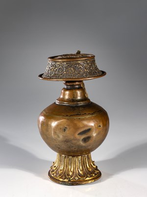 Lot 31 - BUMPA TIBETAN RITUAL VASE