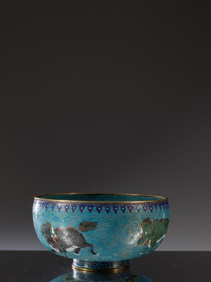 Lot 220 - CLOISONNE BOWL