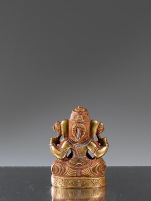 Lot 90 - RARE SEATED GANESHA
