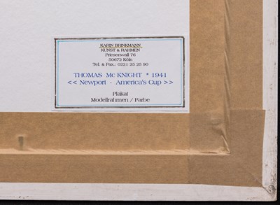 Lot 6 - Thomas Mc Knight * 1941 - Newport - Americas Cup