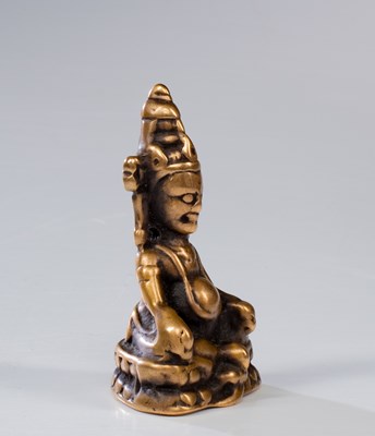 Lot 59 - SMALL SITTING JAMBHALA