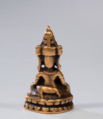 Lot 59 - SMALL SITTING JAMBHALA