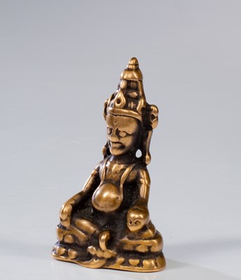Lot 59 - SMALL SITTING JAMBHALA
