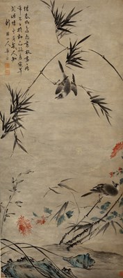 Lot 80 - HANGING SCROLL