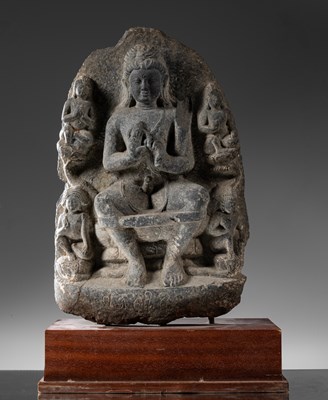 Lot 126 - BUDDHA IN EUROPEAN POSTURE