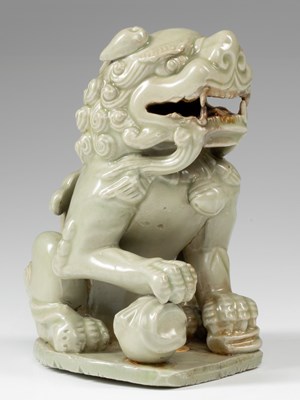 Lot 174 - CELADON LION