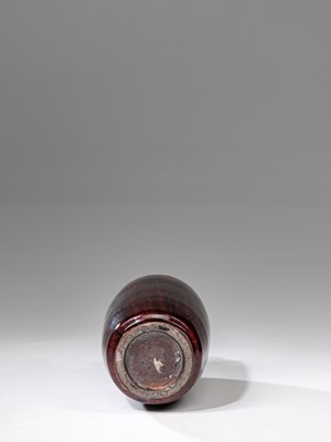 Lot 31 - (R) FLAMBE GLAZED VASE