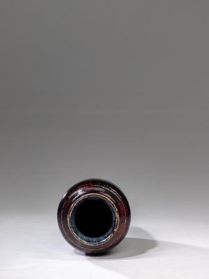 Lot 31 - (R) FLAMBE GLAZED VASE