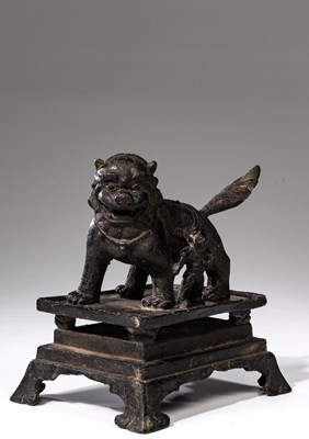 Lot 52 - INCENSE BURNER IN LION SHAPE