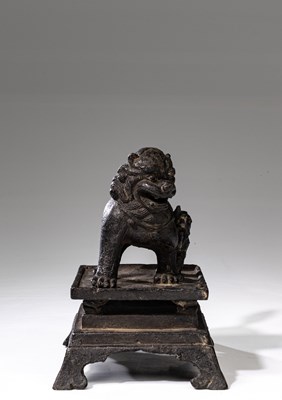 Lot 52 - INCENSE BURNER IN LION SHAPE