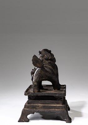 Lot 52 - INCENSE BURNER IN LION SHAPE