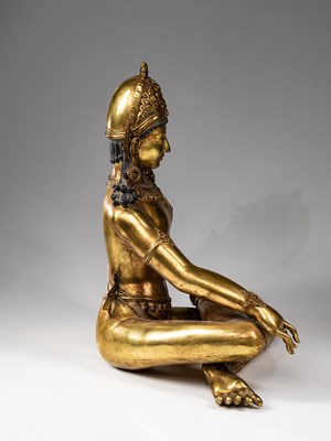 Lot 87 - LARGE INDRA SCULPTURE