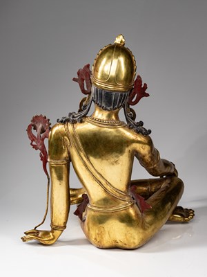 Lot 87 - LARGE INDRA SCULPTURE