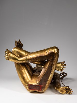 Lot 87 - LARGE INDRA SCULPTURE