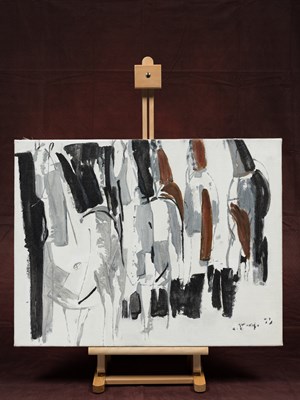 Lot 189 - Chinesischer Maler - "Pferde"