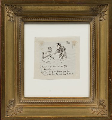 Lot 77 - Umkreis des Honore Daumier (zugeschr.)