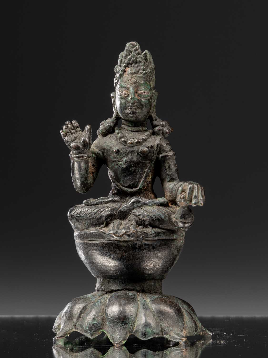 Lot 21 - BUDDHA MAITREYA