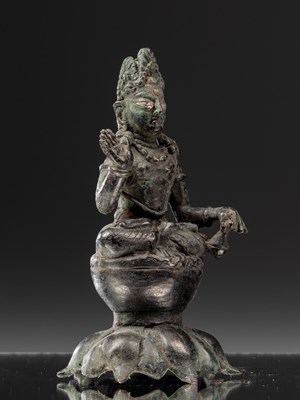 Lot 21 - BUDDHA MAITREYA