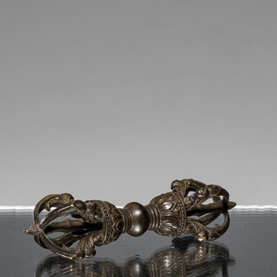Lot 88 - CHINESE BRONZE VAJRA QING DYNASTY STYLE