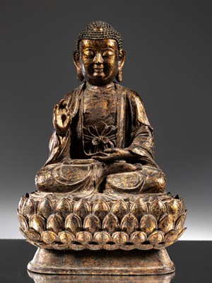 Lot 127 - BUDDHA SHAKYAMUNI